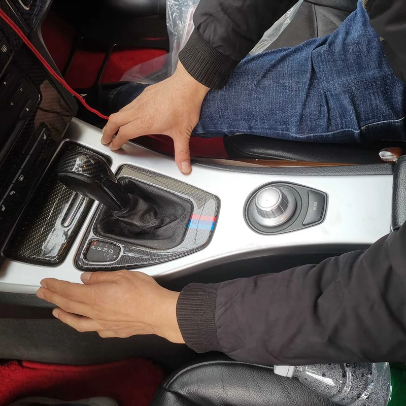 

Center Console Gear Shift Frame Car Accessories for 3 Series E90 2005-2012 Left Hand Drive