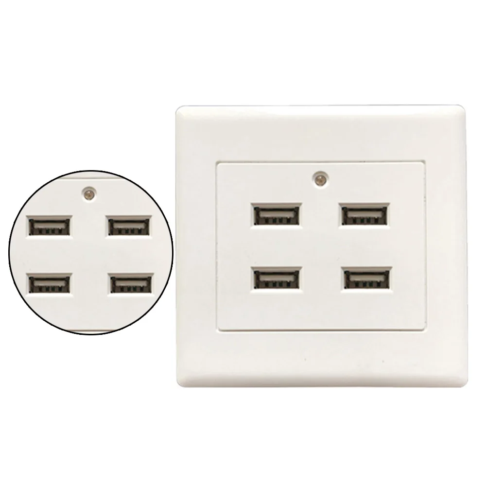2019 новые полезные 4 Порты и разъёмы USB Wall Зарядное устройство пластинчатый