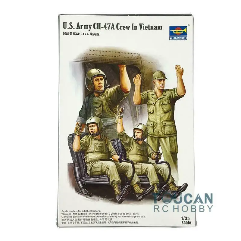 

Пластиковый набор для солдатиков Trumpeter 00417, 1/35, армия США, CH-47A, модель TH06613-SMT6