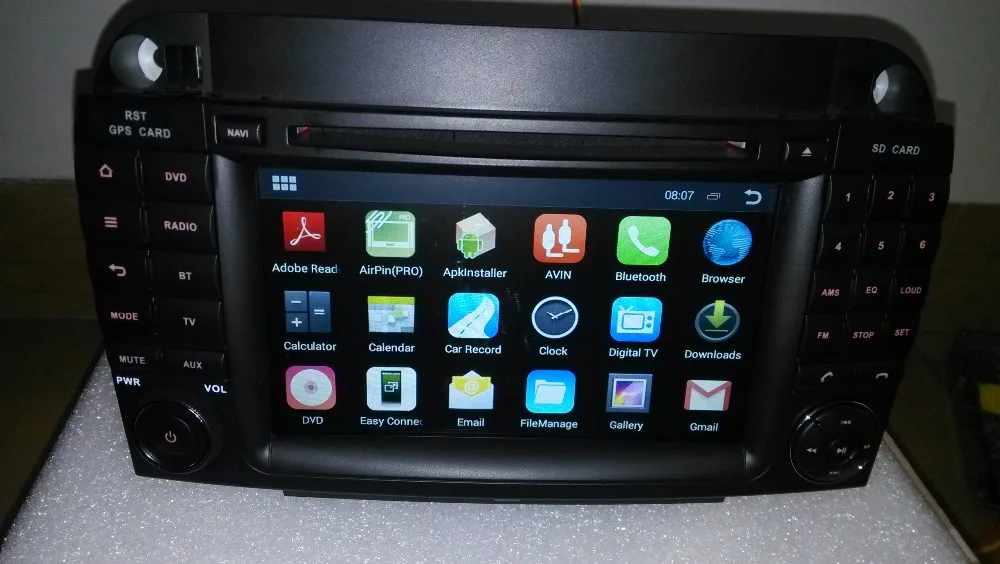 Автомобильный DVD плеер с GPS Android 8 0 Восьмиядерный процессор 601 дюйма 4 Гб ОЗУ 32 ГБ