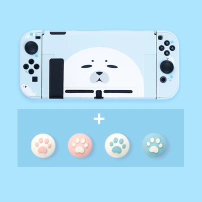 Blue leopard Case NS Switch консольная сумка, портативный жесткий чехол, чехол, сумка для переноски, сумка для хранения для nintendo Switch, аксессуары для консоли - Цвет: Blue leopard Case