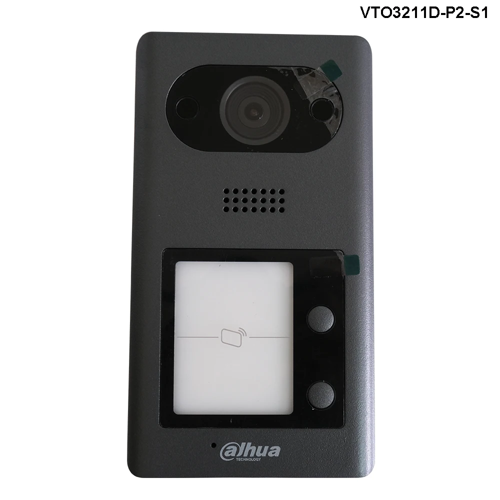 Сетевой видеорегистратор Dahua видео домофон IP 2 кнопки вилла Открытый станции VTO3211D