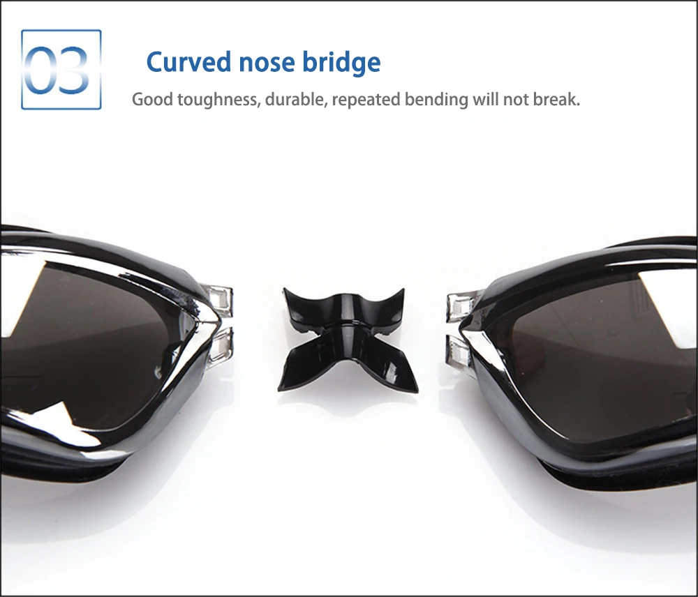 Профессиональные очки по рецепту для мужчин и женщин плавания при близорукости