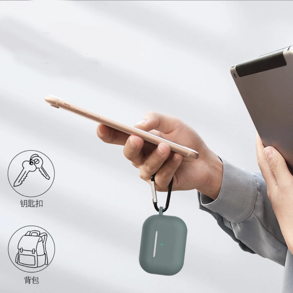 

Silicone Case color skin For Airpods Pro Cases sticker Bluetooth Case for airpod3 For airpod case Earphone Accessories skin