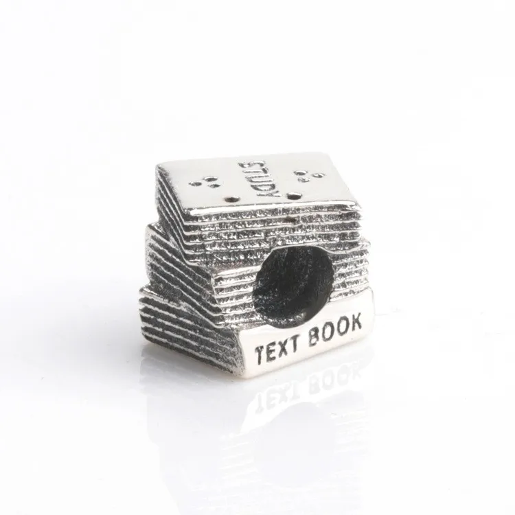 

Original 925 Sterling Silver Bead New Owl Book Beads Fit Pandora Women Bracelet & Necklace Diy Jewelry
