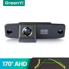 GreenYi 170  AHD 720P Траектория Автомобильная камера заднего вида для Hyundai Elantra Sonata Terracan Tucson Accent Kia Sportage Opirus Sorento Night Vision Reverse Reversing 4 pin автомобильная парковка