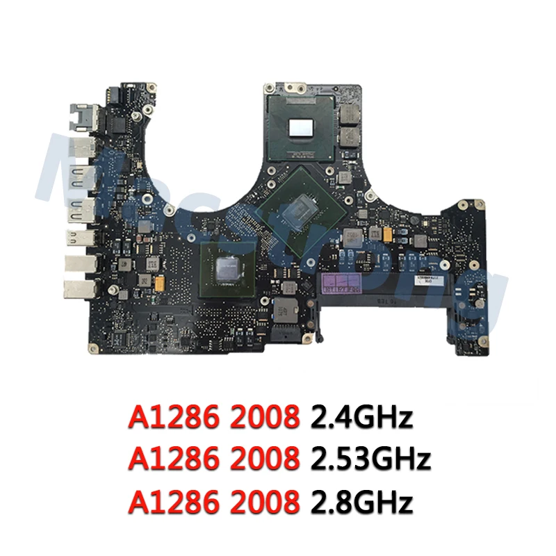 Материнская плата 820-2850-A/B A1286 2010 для MacBook Pro 15 " логическая 2 4 ГГц/2 53 66 ГГц 820-2330A/B