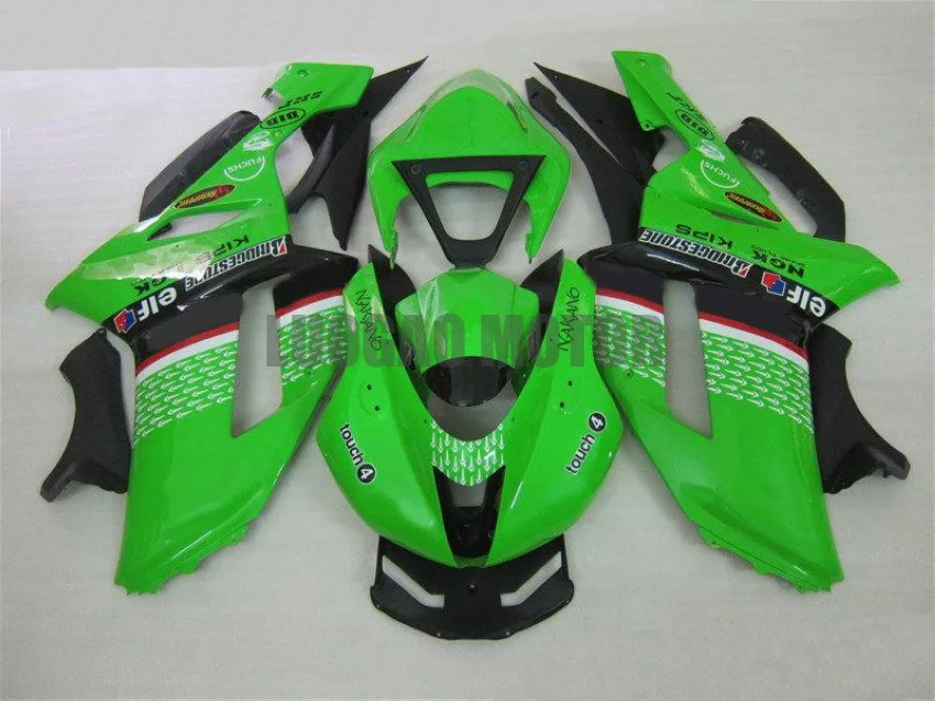 

Бесплатные формы для литья под заказ Кузов для зеленый черный KAWASAKI ZX 6R комплекты обтекателей ZX-636 ZX636 07 08 обтекатели комплект ZX6R ZX 636 2007 2008