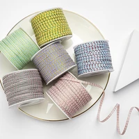 3mm narrow dot stripe polyester ribbons satin 18 sewing diy baby bow hair clothing accessories material wholesale 50yardsroll