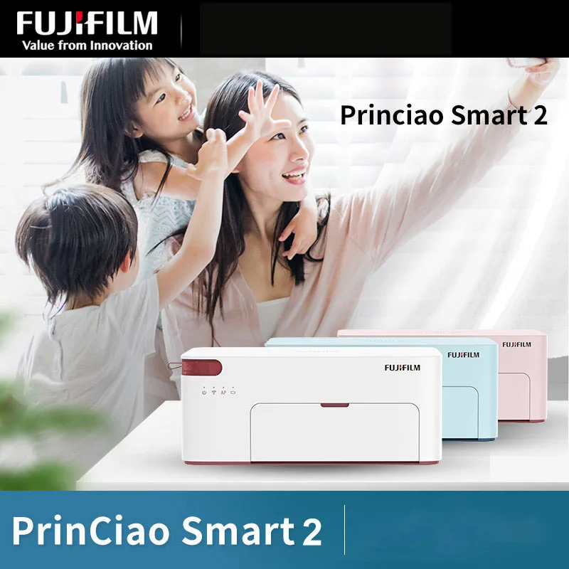 Оригинальный Fuji принтер принтианский smart2 мобильный печатающий фотографии с