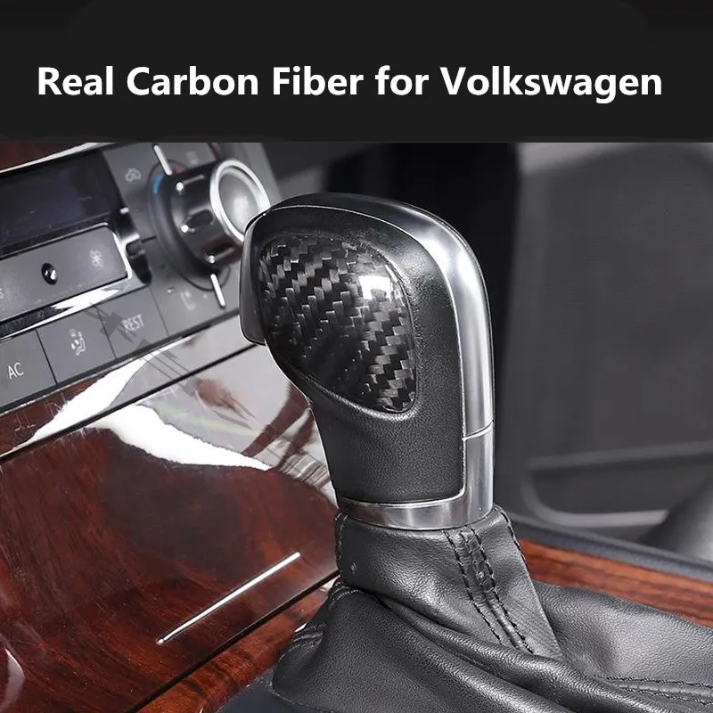 Настоящая ручка переключения рулевого механизма автомобиля из углеродного