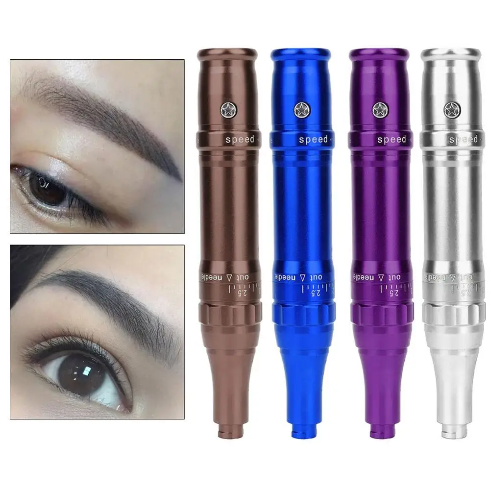 Полуперманентная роторная тату машина микроблейдинг микроиглы бровей подводка