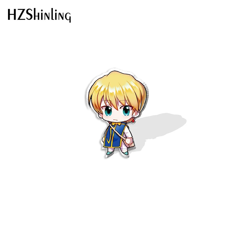 Новинка 2021 акриловая булавка для лацканов Hunter x Killua Gon Hisoka эпоксидная