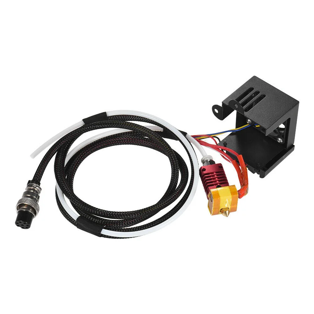 Assembled Portable Block Professional Extruder Improved Hot End Kit Aluminum 0.4mm 3D Printer Parts Nozzle For Creality -10 | Компьютеры и