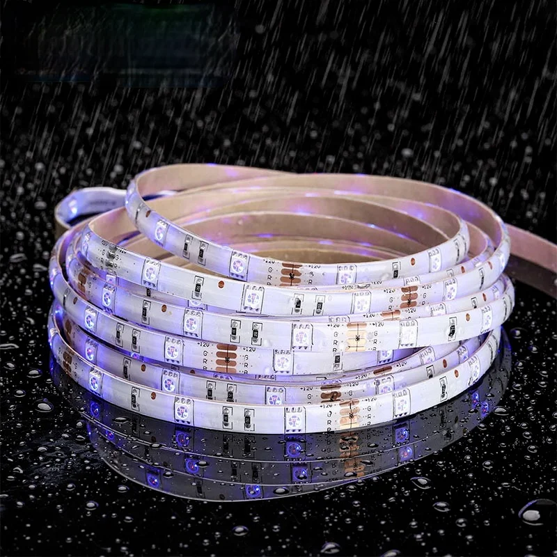 

LED Lights StripS USB Battery Box 5050RGB Colorful Light Band DC5V Flexible Lamp Tape Diode TV Background Lighting Luces LED