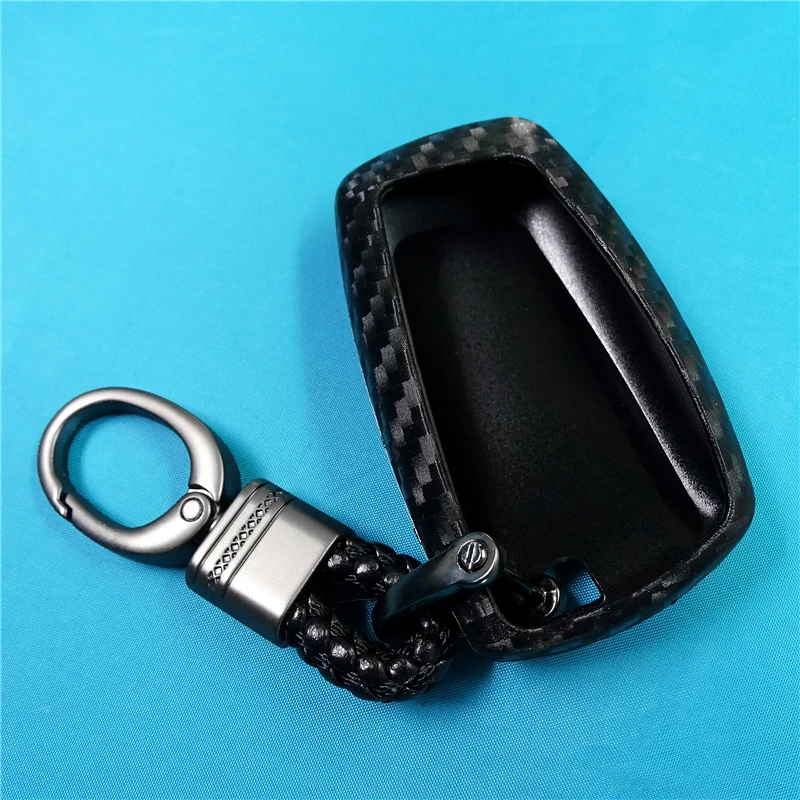 Чехол для автомобильного ключа чехол из углеродного волокна Bmw 1 3 5 7 серии X1 X3 X4 X5 X6