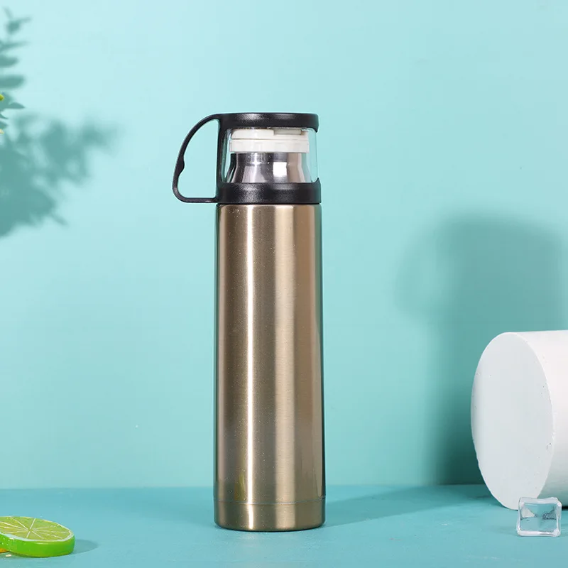 Термос для воды из нержавеющей стали двухслойный портативный | Дом и сад