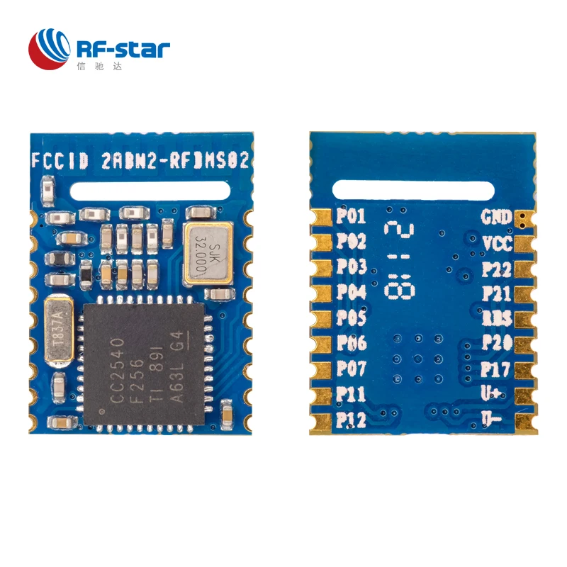 TI CC2540 с низким энергопотреблением 4 дБм 50 м 2 ГГц BLE 0 модуль Маяк RF-BM-S02 | Электронные