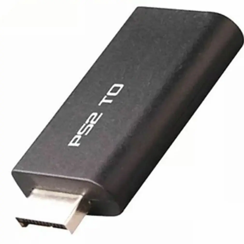 Надежный устойчивый адаптер PS2 в HDMI совместимый с HDMIl-совместимый преобразователь с аудио и видео адаптером
