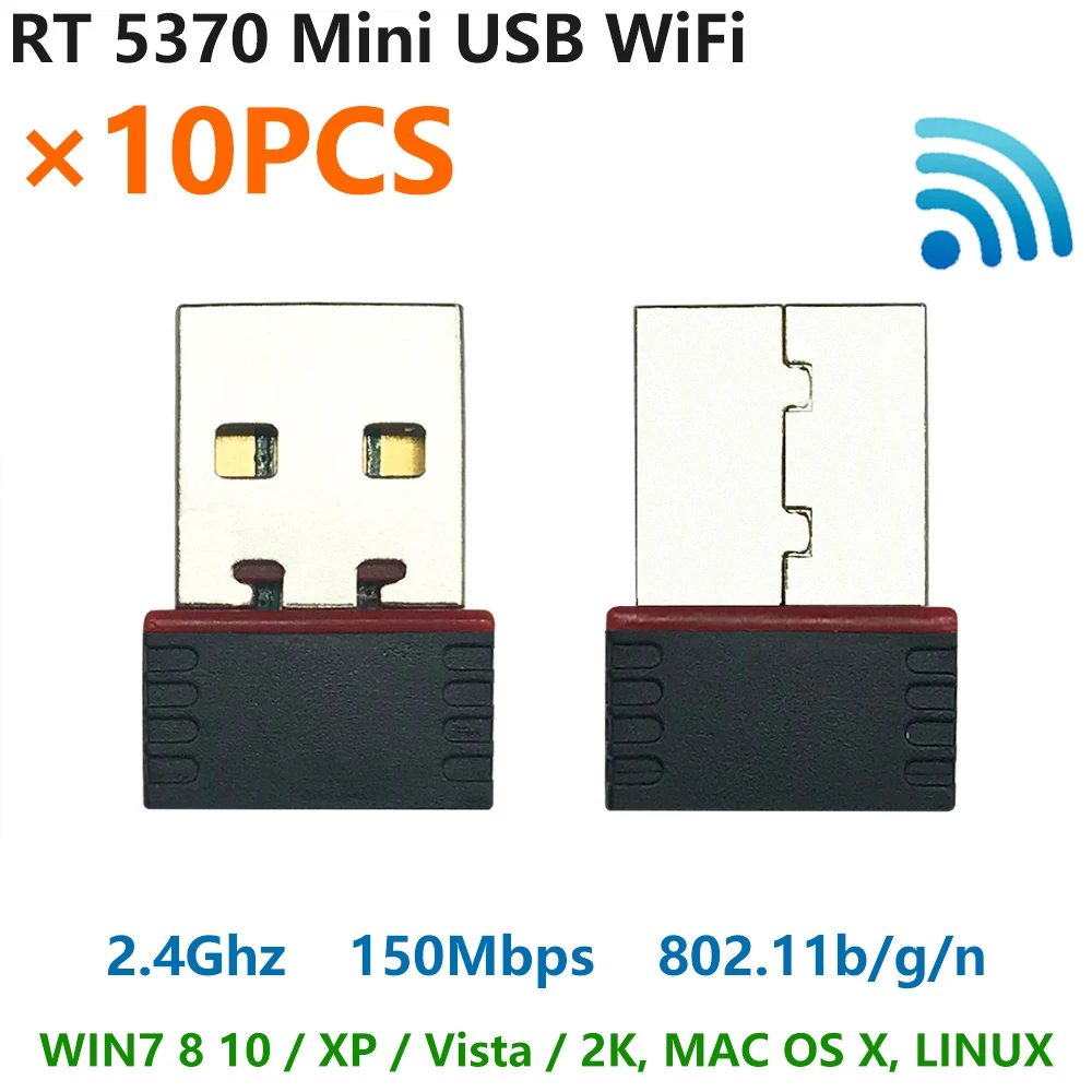 Беспроводной мини USB адаптер с чипом Ralink RT5370 150 Мбит/с 2 4 ГГц IEEE 802.11b/g/n стандарт USB2.0