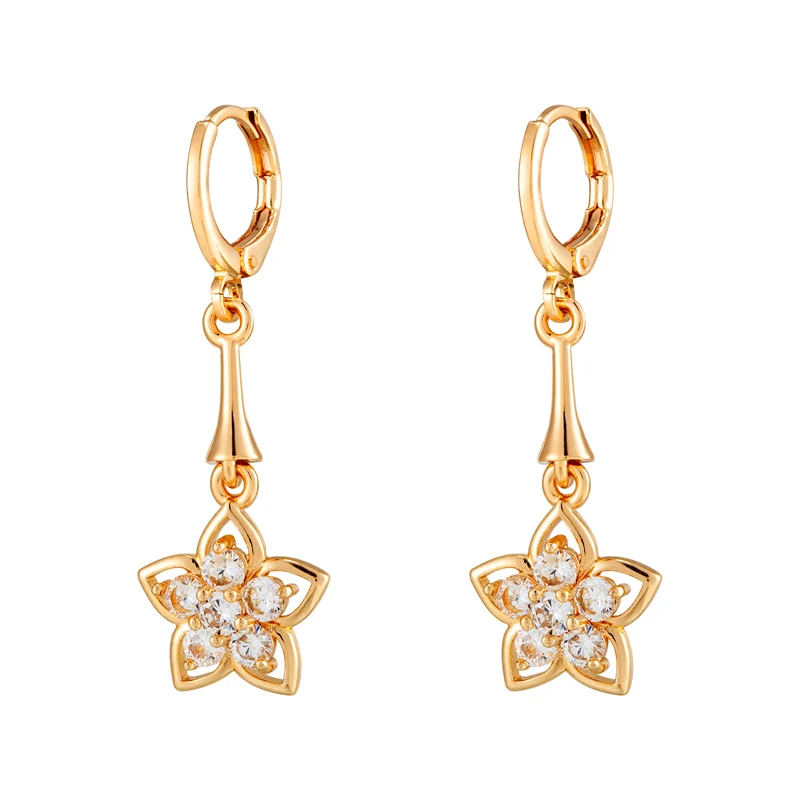 

Teardrop Wedding Earrings for Brides Birdesmaid Crystal Cubic Zirconia Bridal Drop Earrings for Women Prom Jewelry Gifts