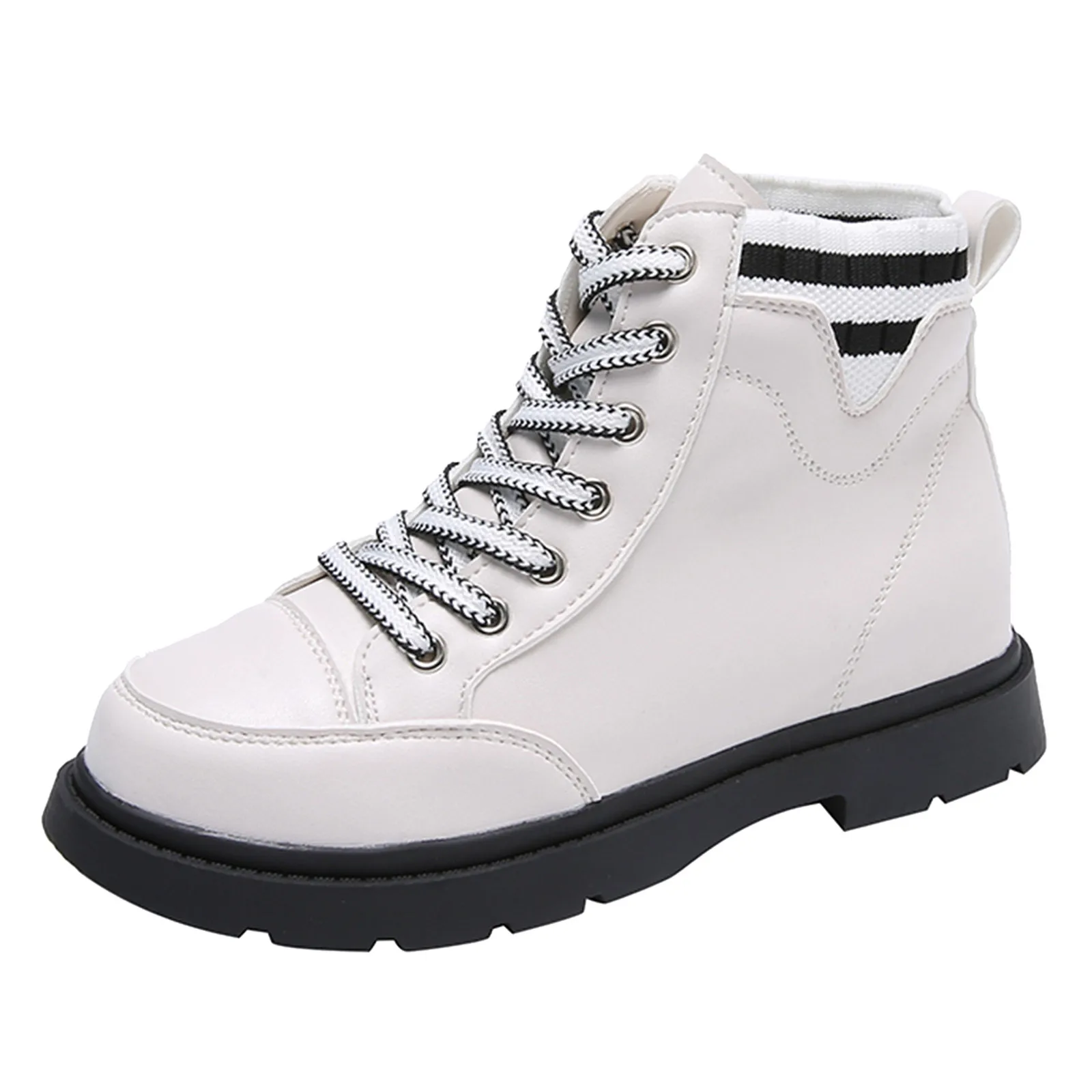 

Женские полуботинки в стиле ретро на квадратном каблуке со шнуровкой, новинка 2021, туфли с круглым носком, высококачественные удобные просты...