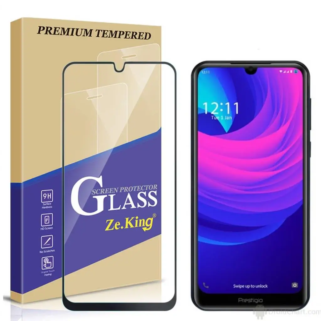 Ультратонкое закаленное стекло 9H для PRESTIGIO S MAX Premium протектор экрана усиленная