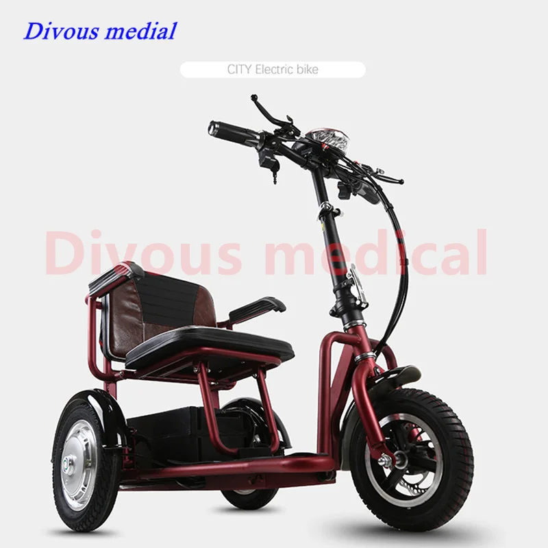 Фото Hot sale 12 inch 3 WHEELS mobilty Electric tricycle scooter adult home new folding small mini disabled Красота и здоровье Hot sale 12 inch 3 WHEELS mobilty Electric tricycle scooter adult home new folding small mini disabled Красота и здоровье