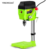 drilling machine diy wood metal electric tools drilling chuck 1 10mm high variable speed bench drill press 480w
