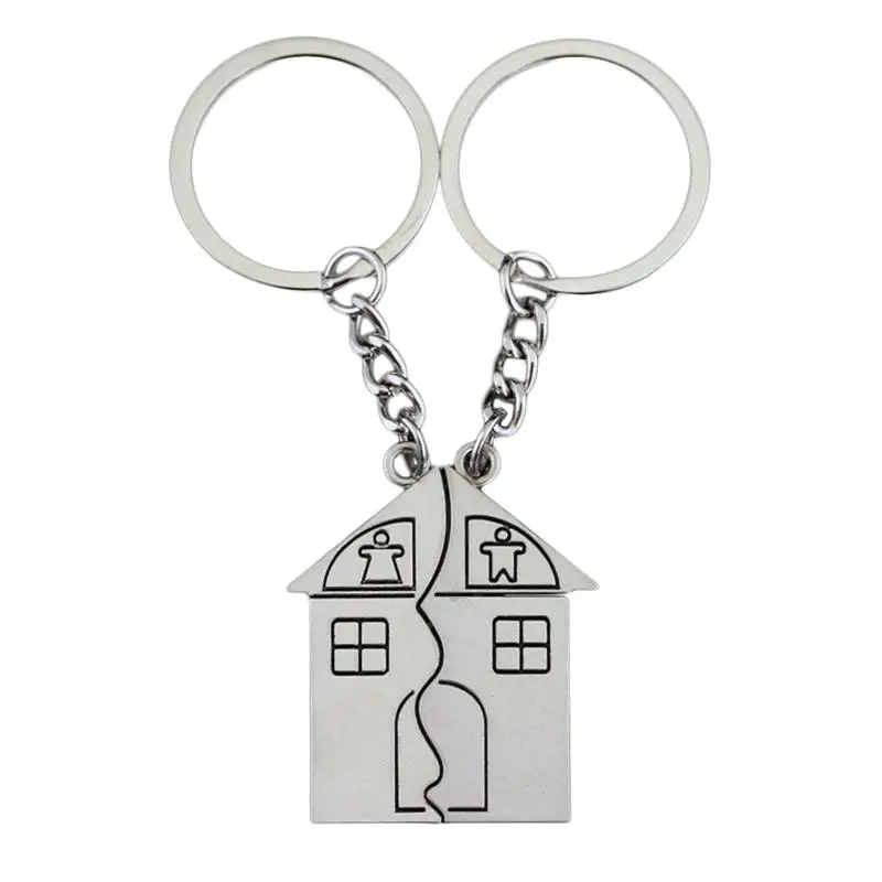 2 шт. кольцо для ключей мужчин и женщин|Сувениры вечеринок| |