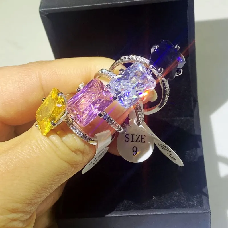 Обручальное кольцо ручной работы для женщин простая бижутерия из стерлингового