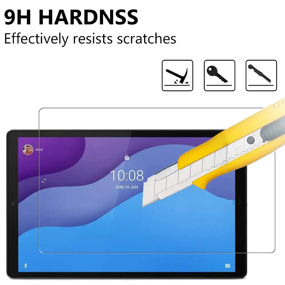 screen protector for lenovo tab m10 hd 2nd gen 10 1 tb x306f tb x306x 2020 release tablet protective film tempered glass free global shipping