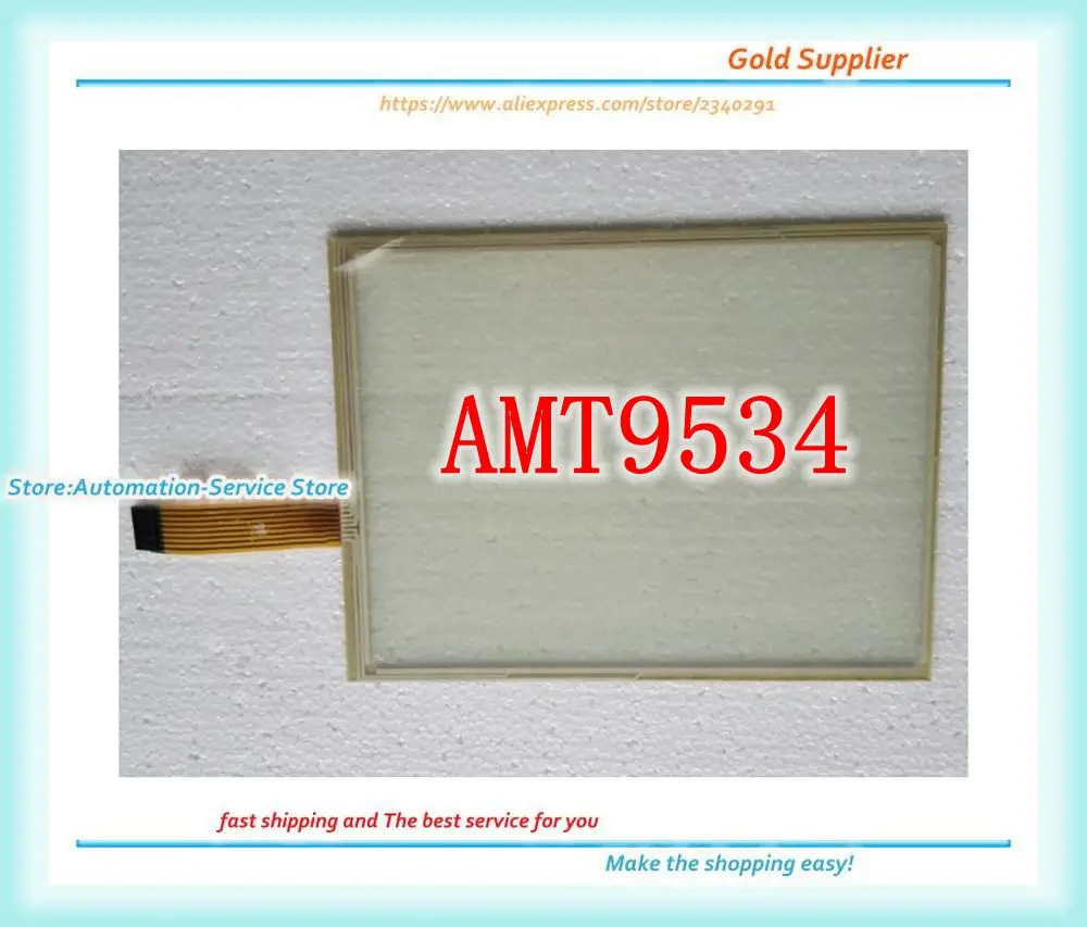 Новый сенсорный экран стеклянная панель использовать для AMT9534 AMT 9534|Защита