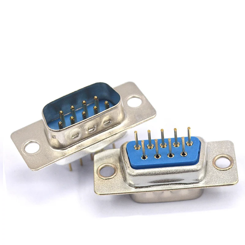 Разъемы DB9 9-контактный переходник Папа-папа последовательный разъем RS232