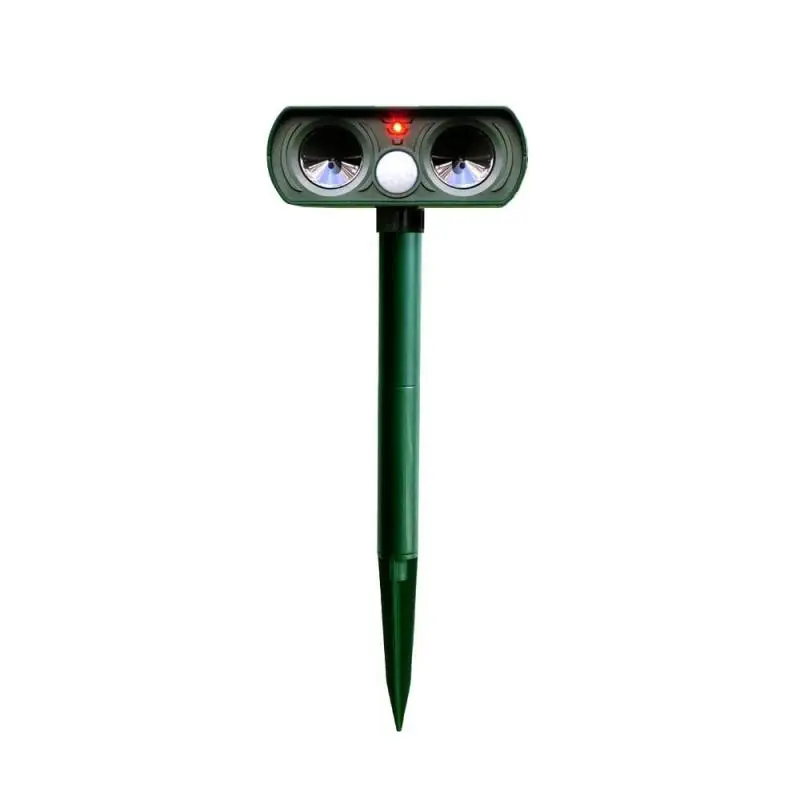 2020 креативный и безопасный Открытый Солнечный ультразвуковой отпугиватель сада