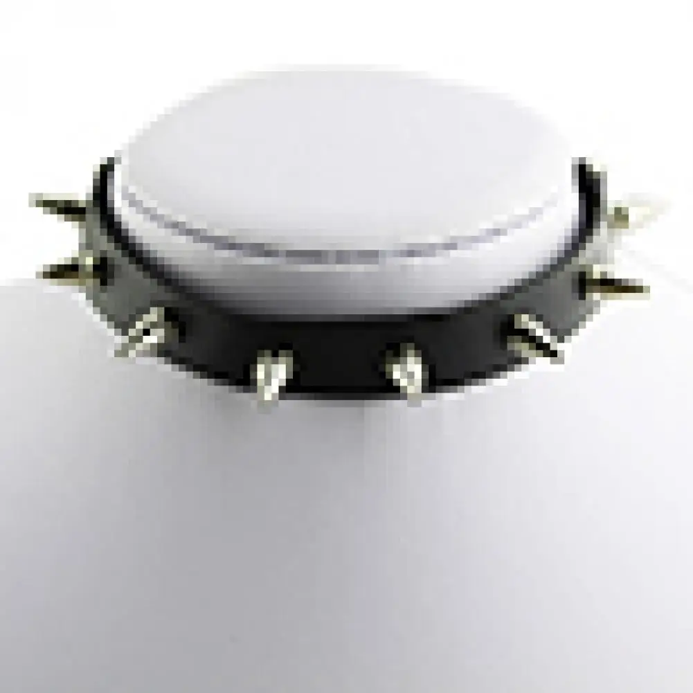 

Gothic Men Women Unisex Faux Leather Spike Rivet Choker Punk Necklace Jewelry