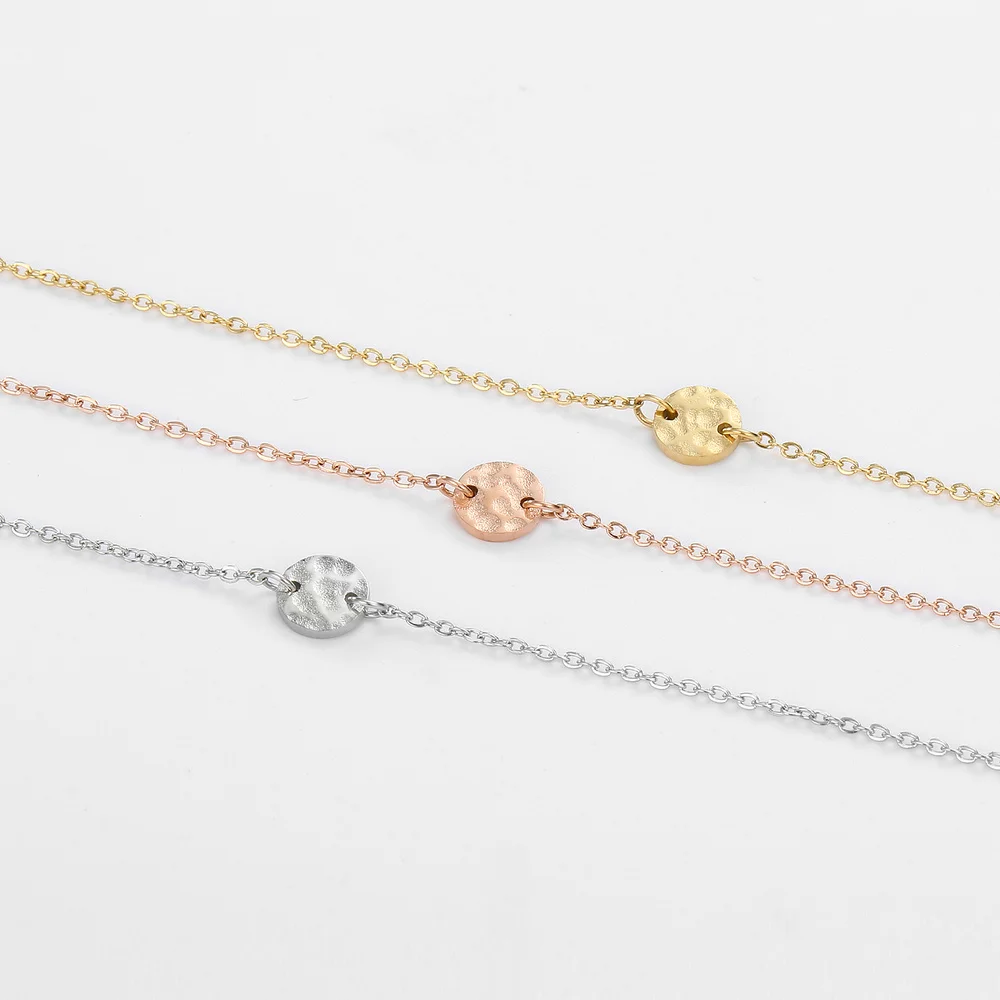 

Women's Bracelets Stainless Steel Boho Gold steel Charm Bracelet Couple Bangle Wristband Friends Gifts for Women Luxury Jewelry