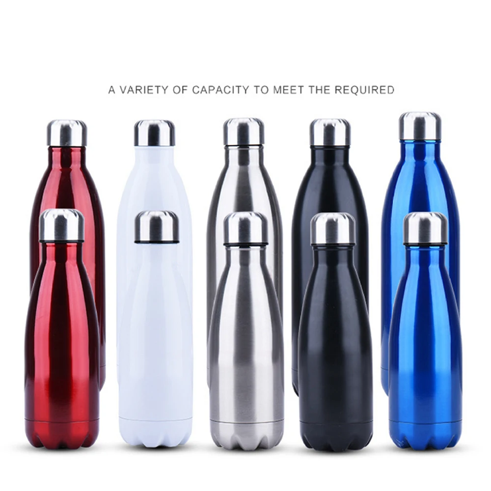 350/500/750/1000 мл палочка Dubbele geic soleerd Thermoskan Roestvrij Staal Water Fles Bpa Gratis термос Voor Sport Flessen |