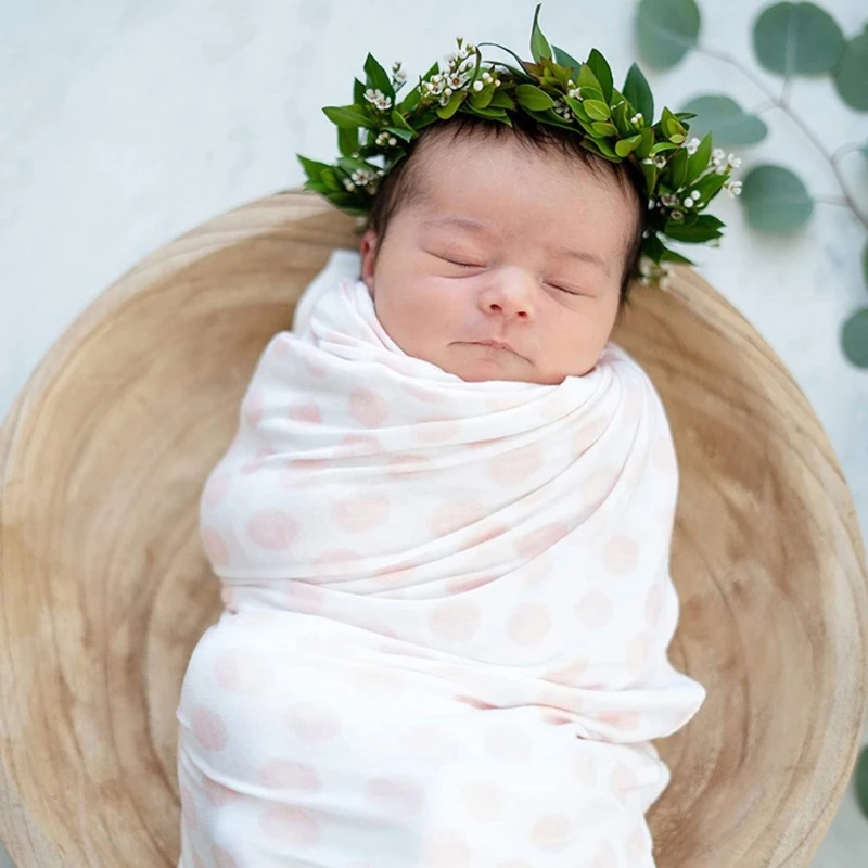 2 предмета Одежда для новорожденных Для Пеленания Обёрточная бумага + оголовье