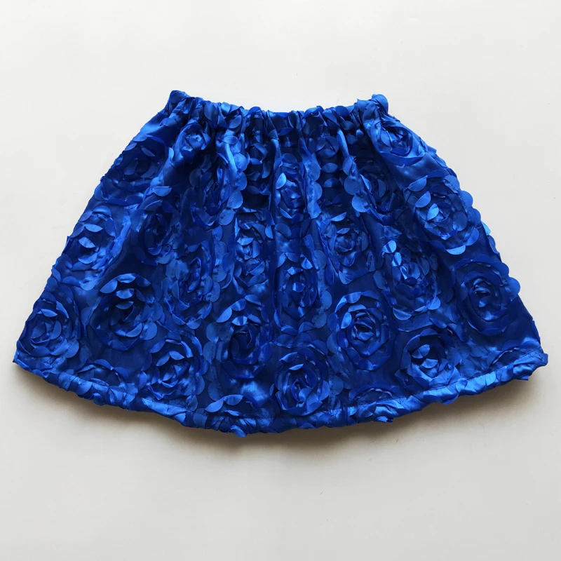 Синий с цветочным рисунком детская одежда Вечерние на день рождения танцы