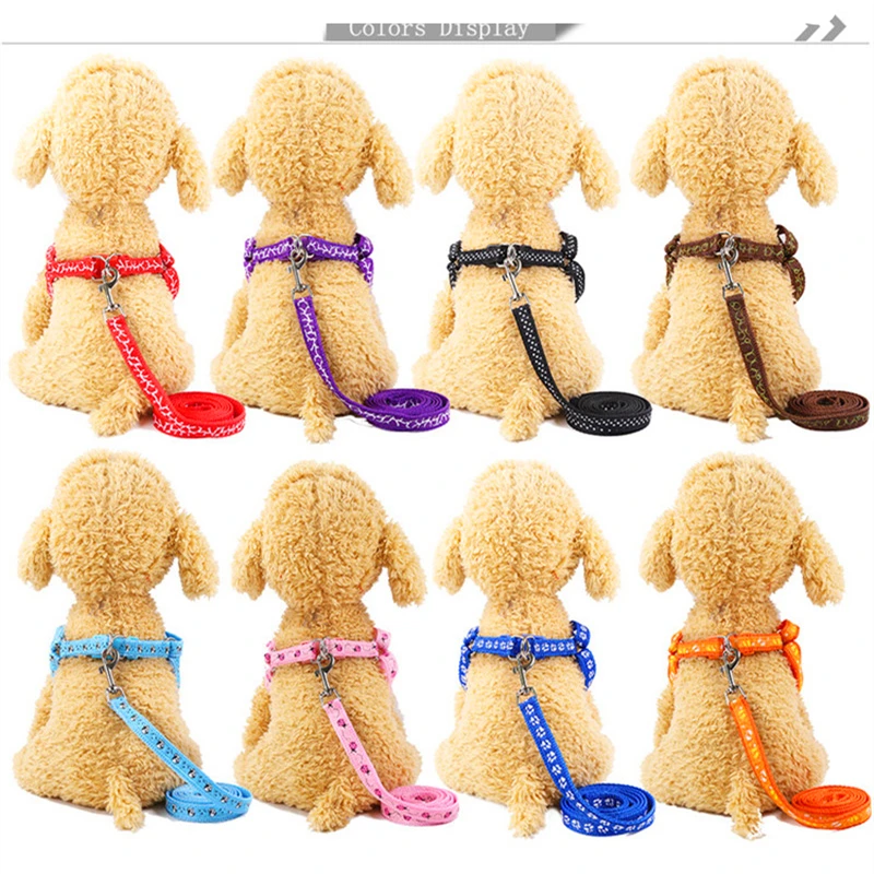 1 комплект нейлоновая поводок и шлейка для щенка|Портупеи| |