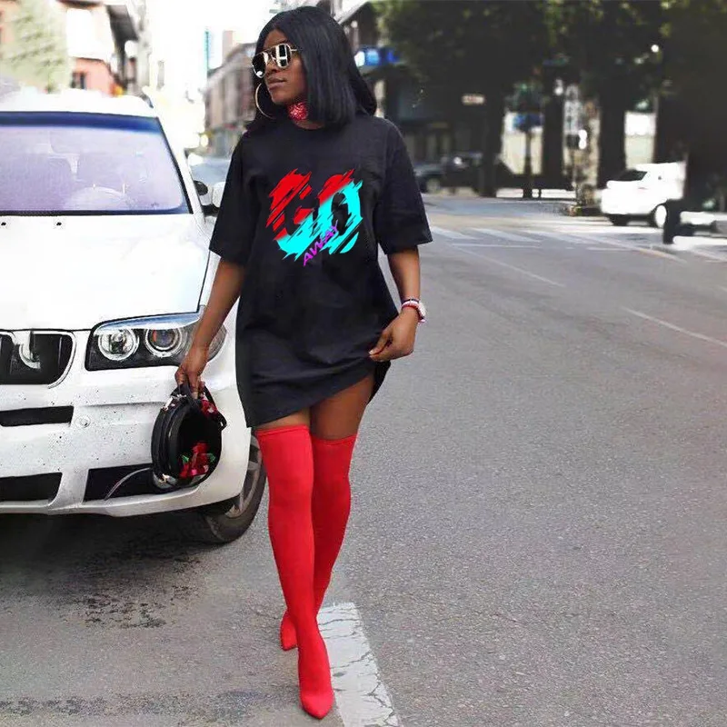 

Женское платье с коротким рукавом и круглым вырезом, свободное пляжное платье с градиентным переходом цветов и принтом, сарафан для вечерни...