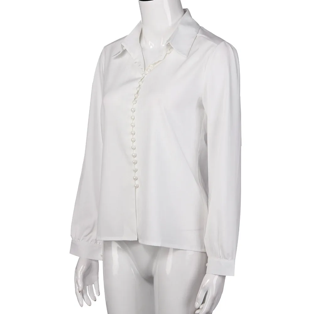 Мода Женская повседневная блузка с длинными рукавами с отложным воротником и плюс-сайз, новый сексуальный корейский стиль, кимоно блуза для женщин моды 2019 года F1.