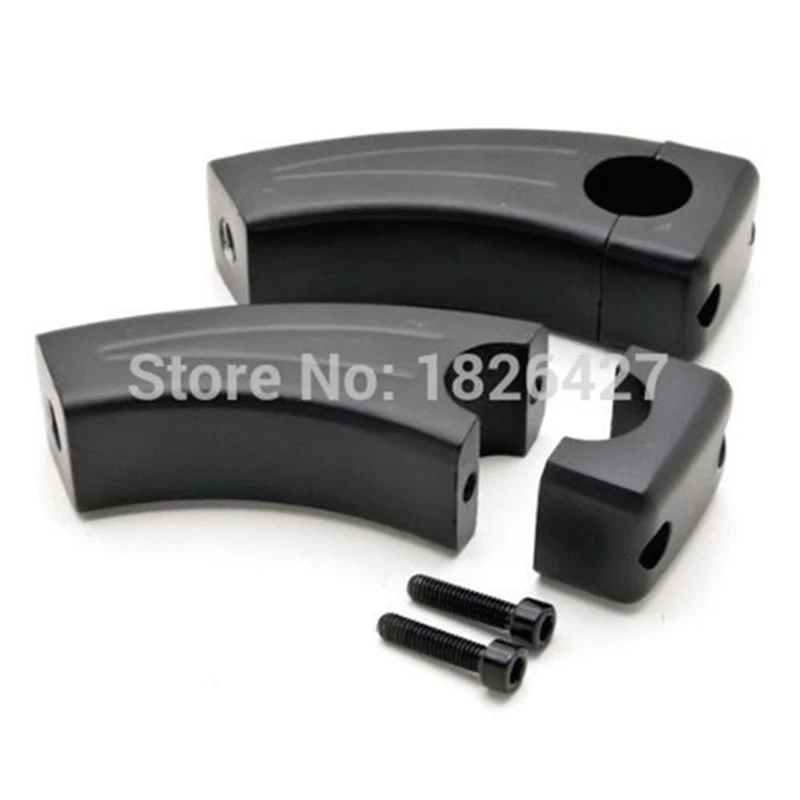 

22MM Motorcycle Heightening Fixed Seat Clamps Risers Handlebar Bar Risers Mount For Harley Iron XL 883 1200 STEED 400 600 VLX