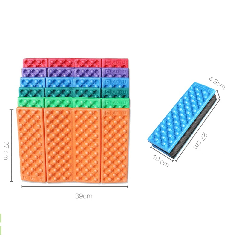 Складной влагостойкий коврик для кемпинга из пеноматериала складной размер 8