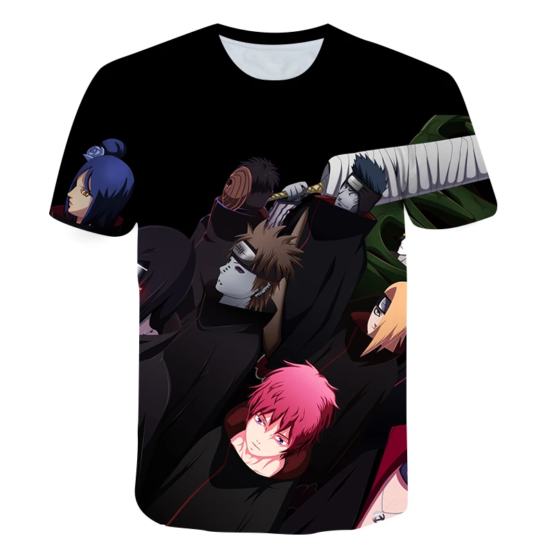 

Manga Children Unisex T-Shirt Tee fashion 3D Printed Casual Boys Girls T-shirts Harajuku Mans clothing Tops