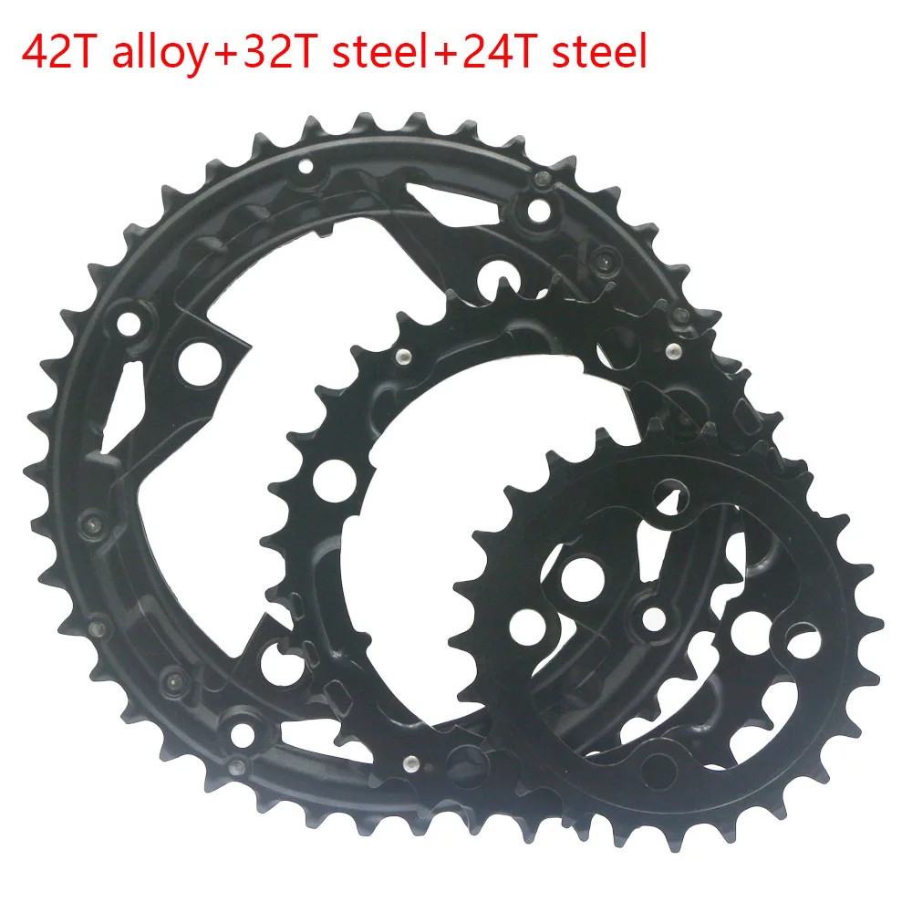 22T/24T/32T/42T/44T для Shimano MTB велосипедная цепь шатун модифицированный 46T дорожный трек