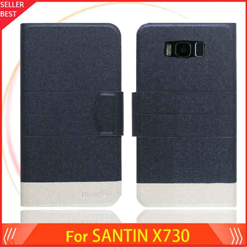 5 цветов горячей! SANTIN X730 Чехол Флип ультра-тонкий кожаный эксклюзивный чехол для