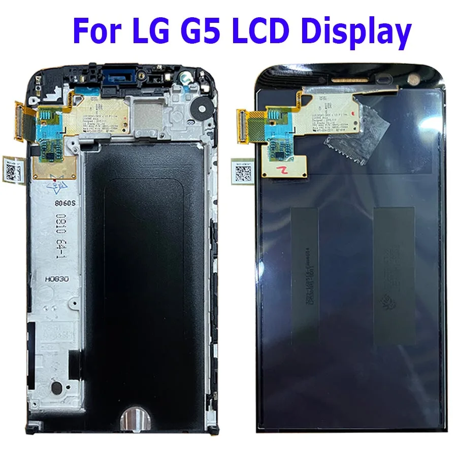 Оригинальный ЖК-дисплей 5 3 дюйма для LG G5 дисплей H850 H840 RS988 H830 H86 сменная рамка