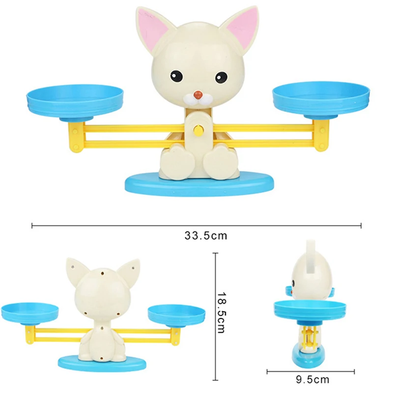 

Children's Montessori Toys Monkey Frog Libra Table Games Puzzle Early Education Enlightenment Addition Subtraction Arithmetic
